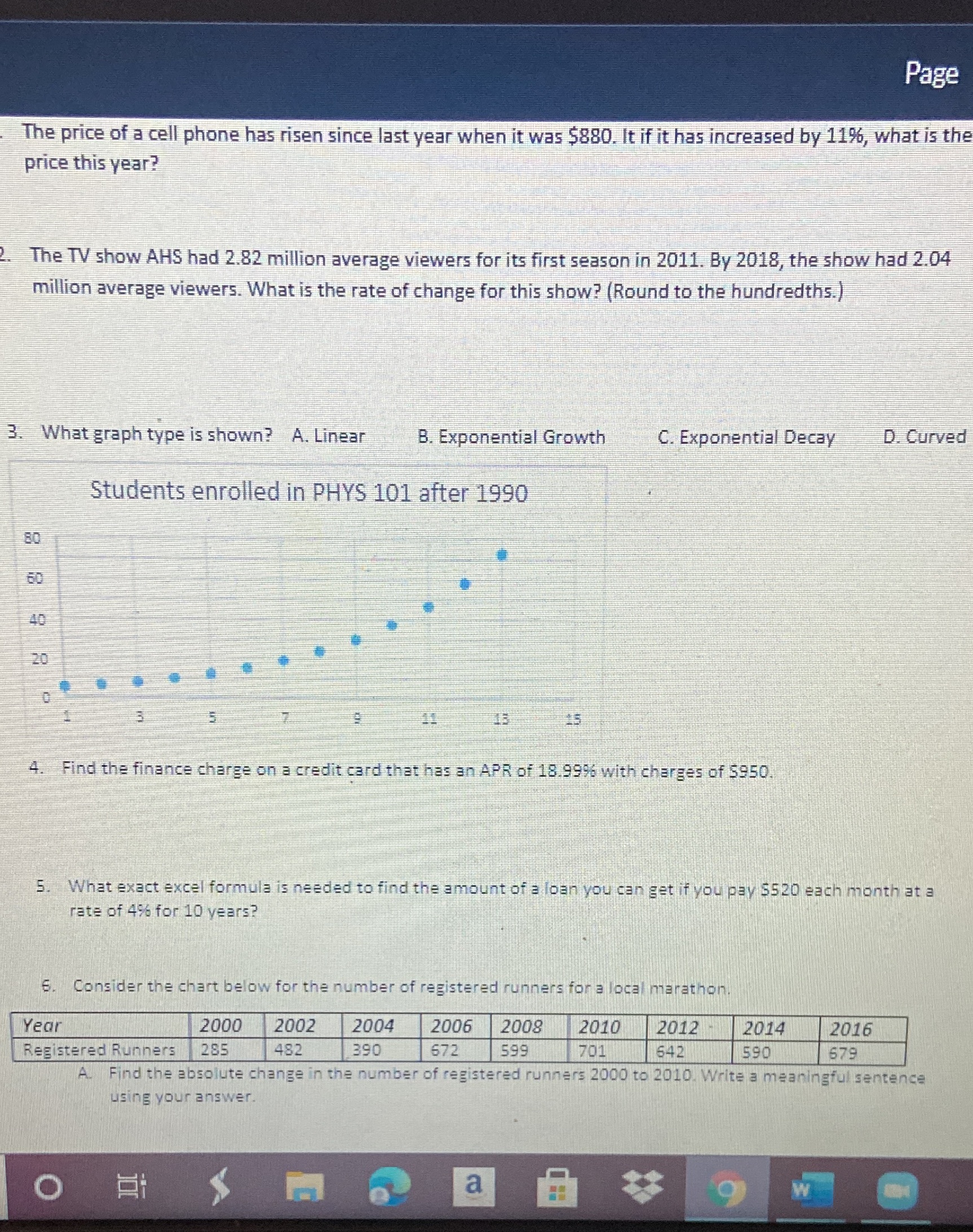 Page The price of a cell phone has risen since