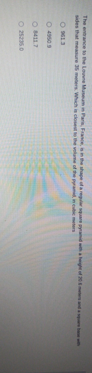 which is the closest to the volume of the