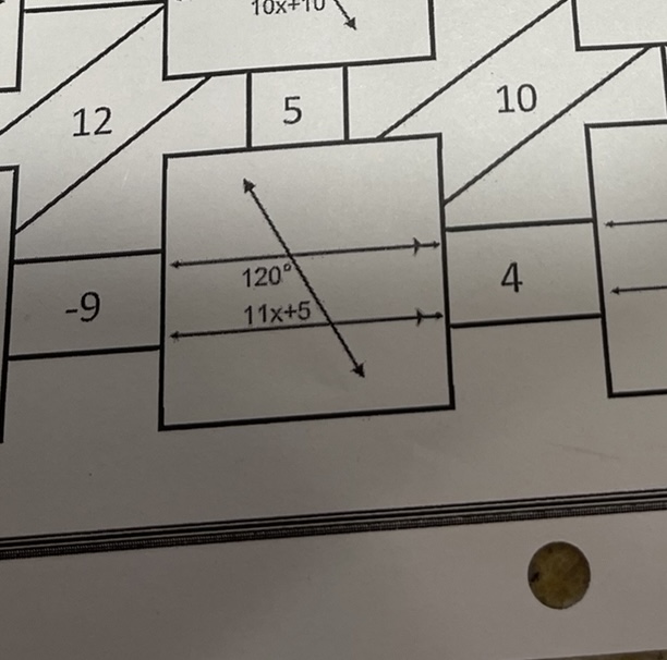 I need help on this problem belor. I get x=5. But