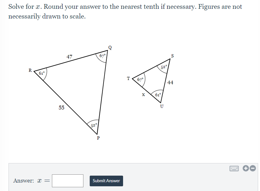 Quadrilateral IJKL is similar to quadrilateral