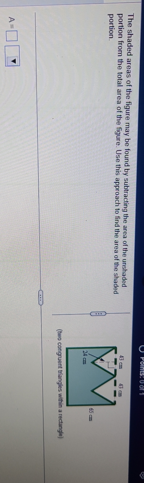 help with this 30uestion The shaded areas of the