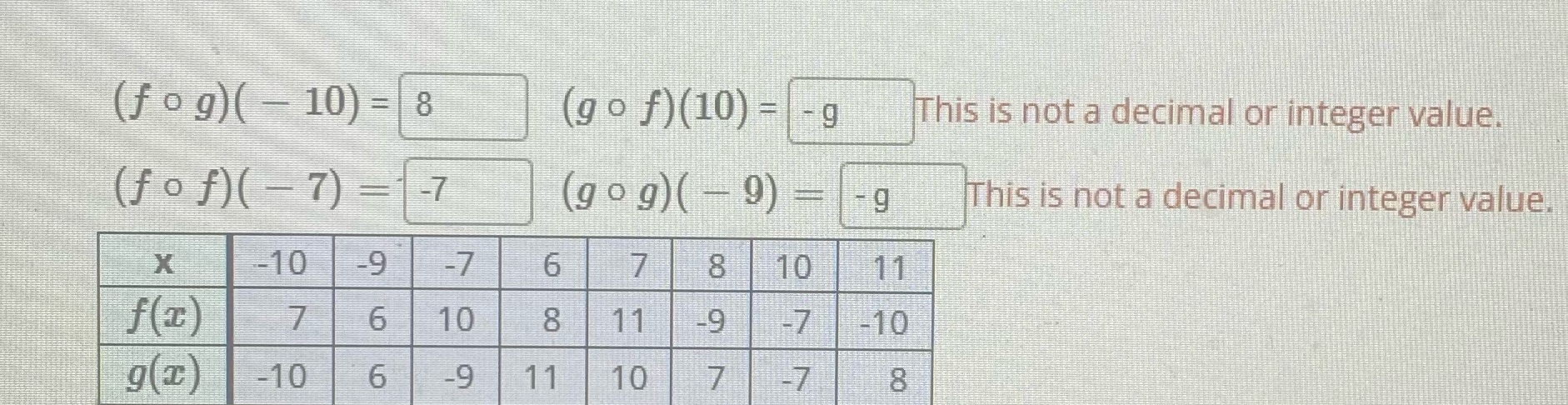 (fog)( - 10) : 8 (go f) (10) - -g This is not a
