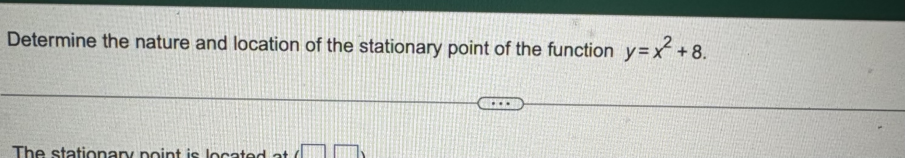 Answer these questions Use parametric