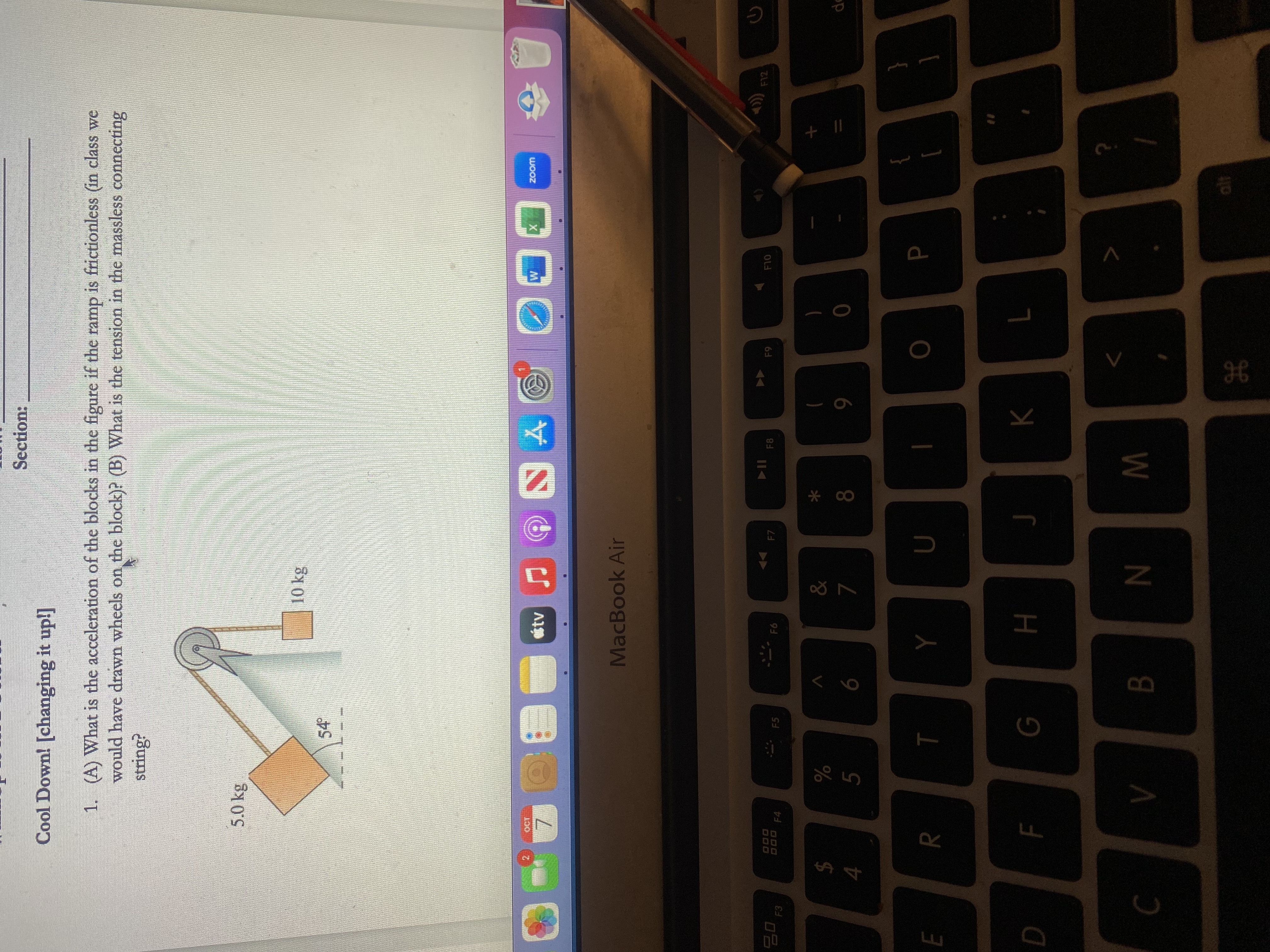 1. Write down the equation for the magnitude of