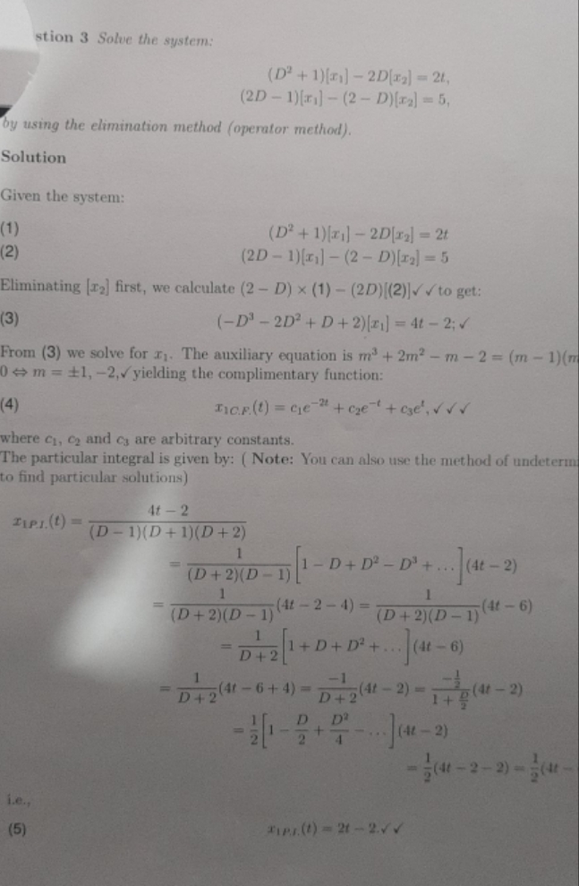 im ok with the given solution up to (4). i dont