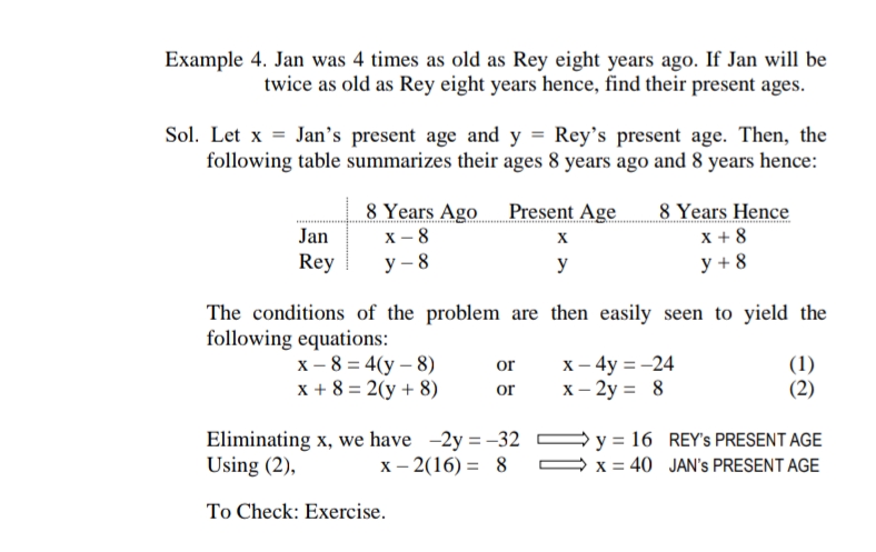 ANSWERS THE (TO CHECK EXERCISE) -PERFORM THE