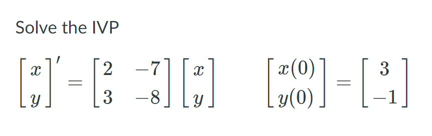 I want know the process of this problem Solve the