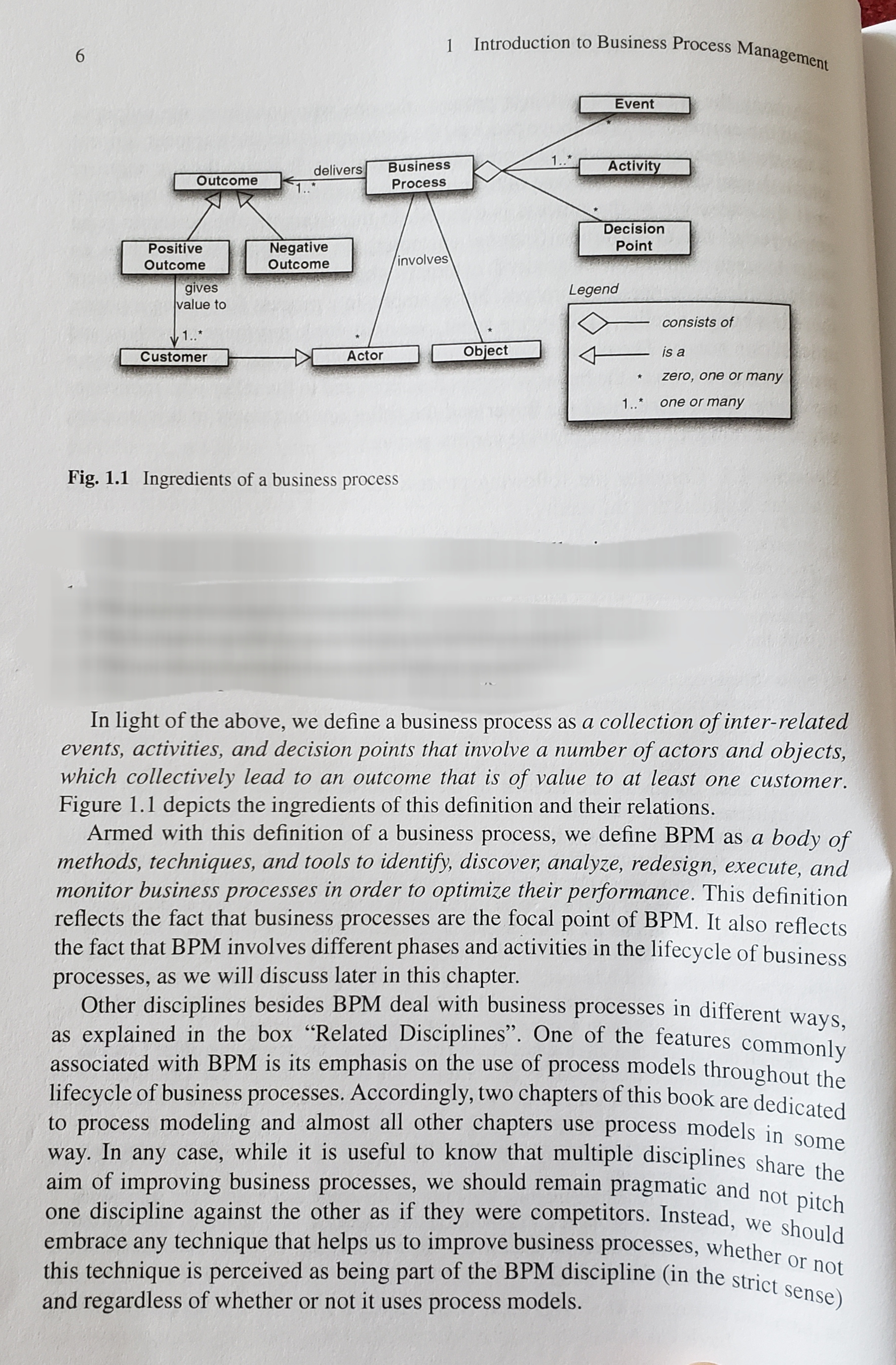 Consider the university admission process