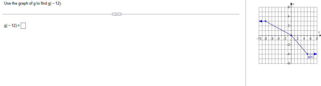 16) Evaluate the function f(x) = 7x - 1 at the