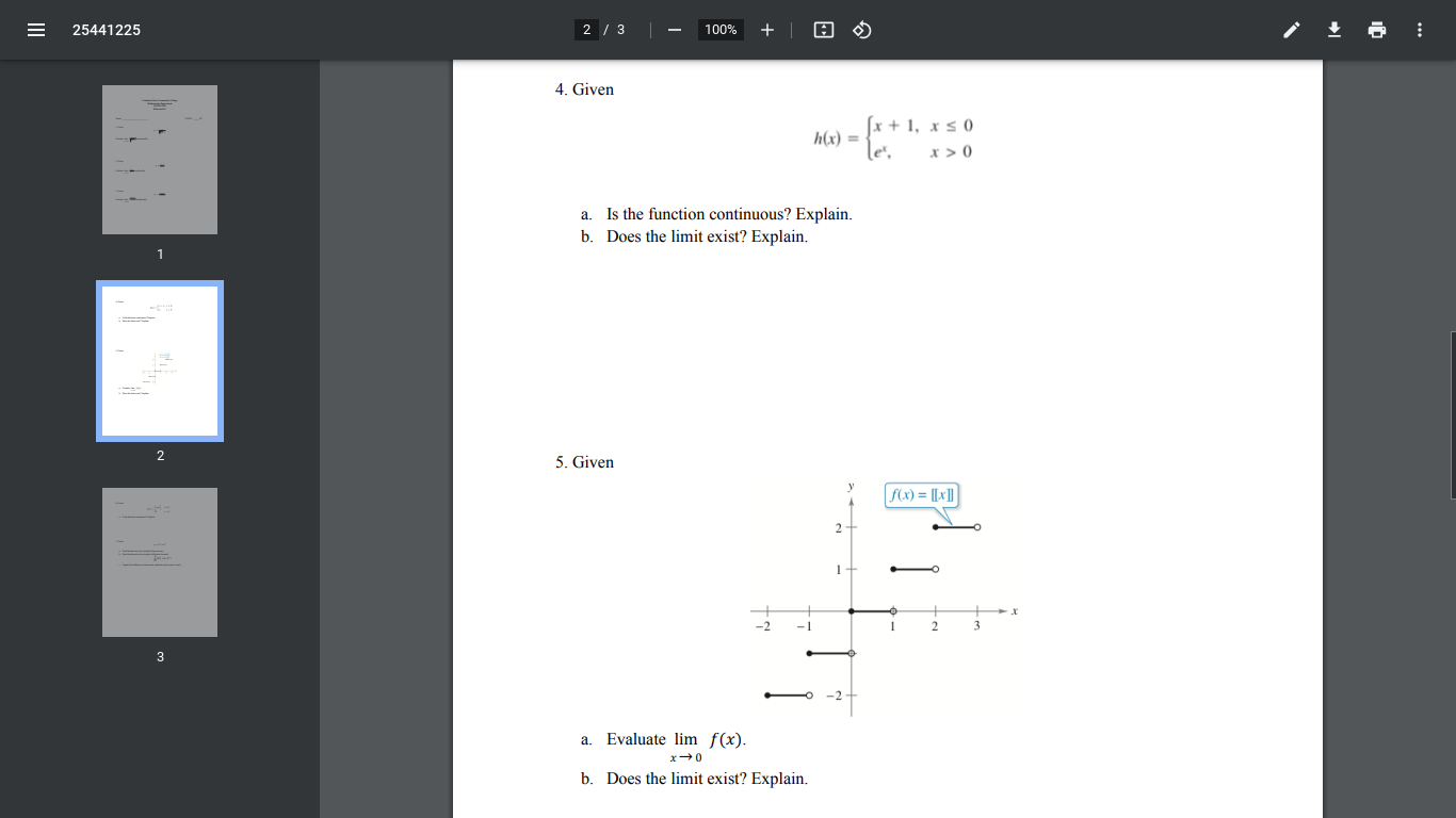 E 25441225 1 / 3 100% + 1. Given y= Vx+1-1