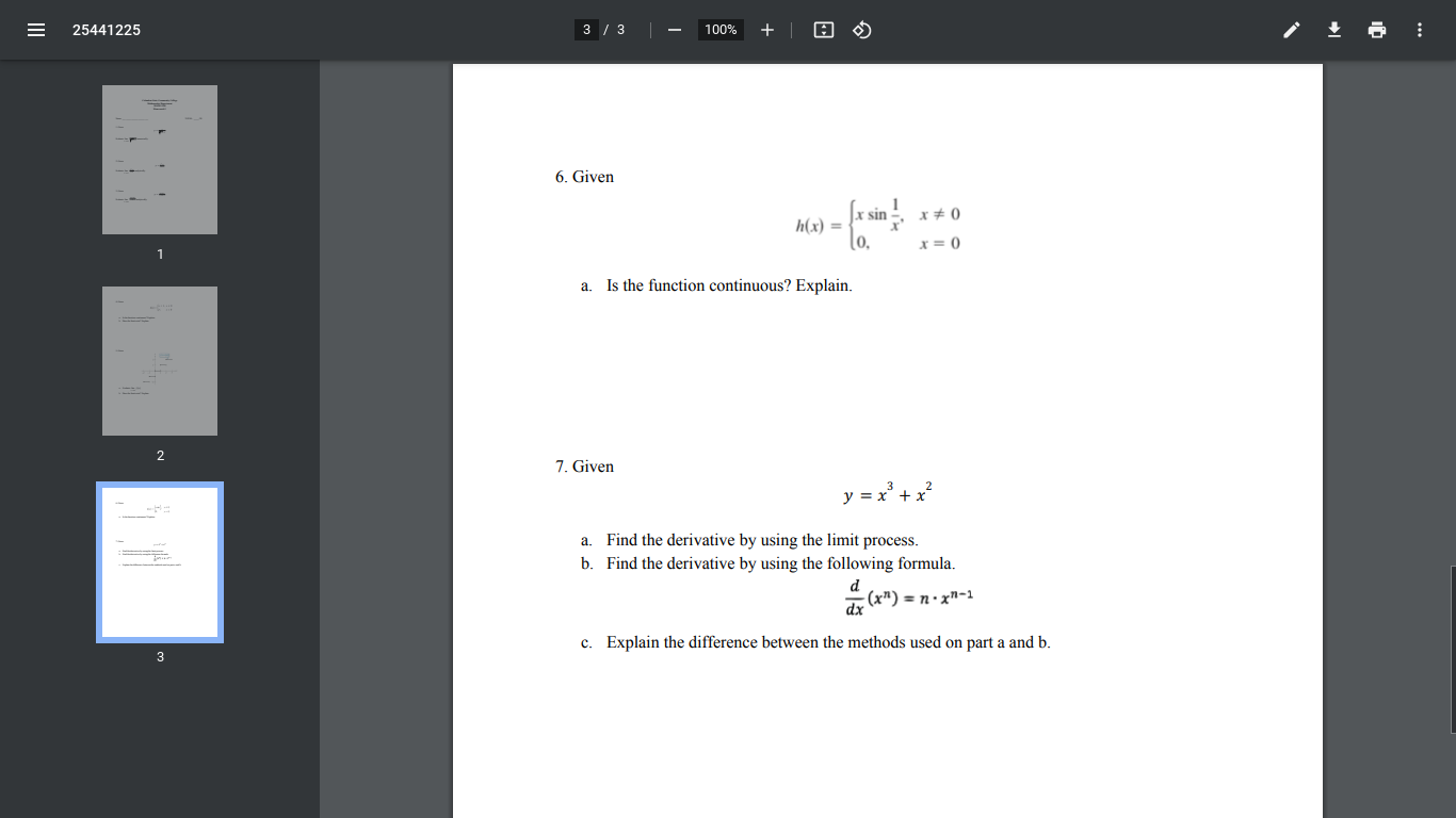 E 25441225 1 / 3 100% + 1. Given y= Vx+1-1