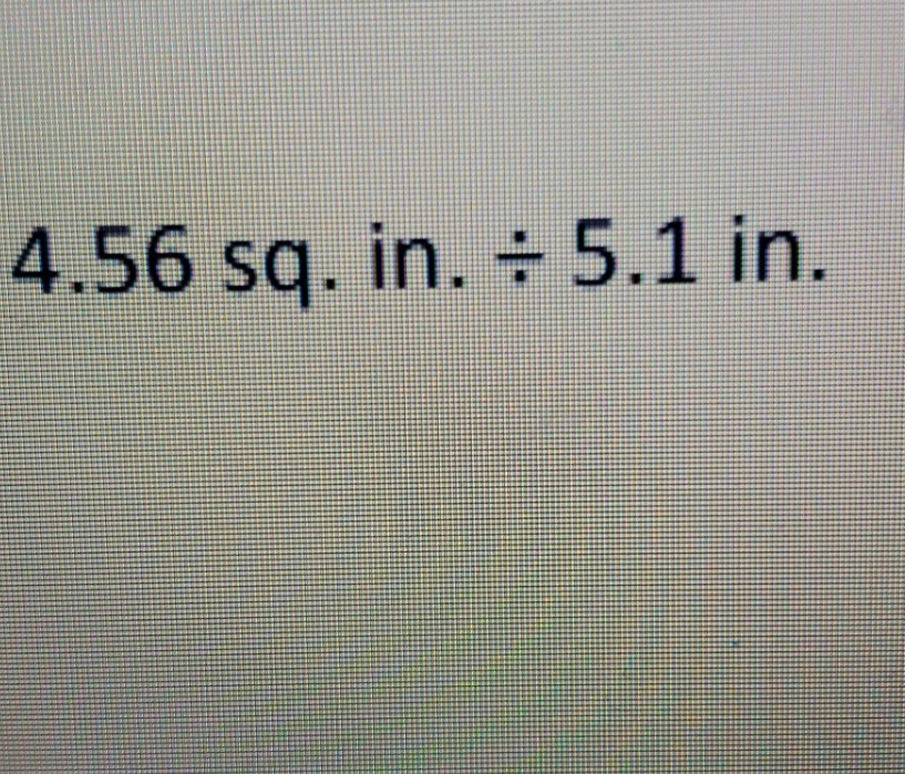 I need the answer in with measurement numbers and