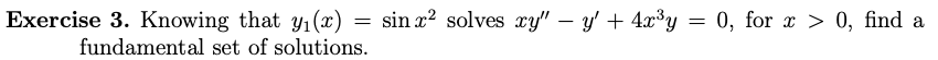 Differential equation. Please help thank you!