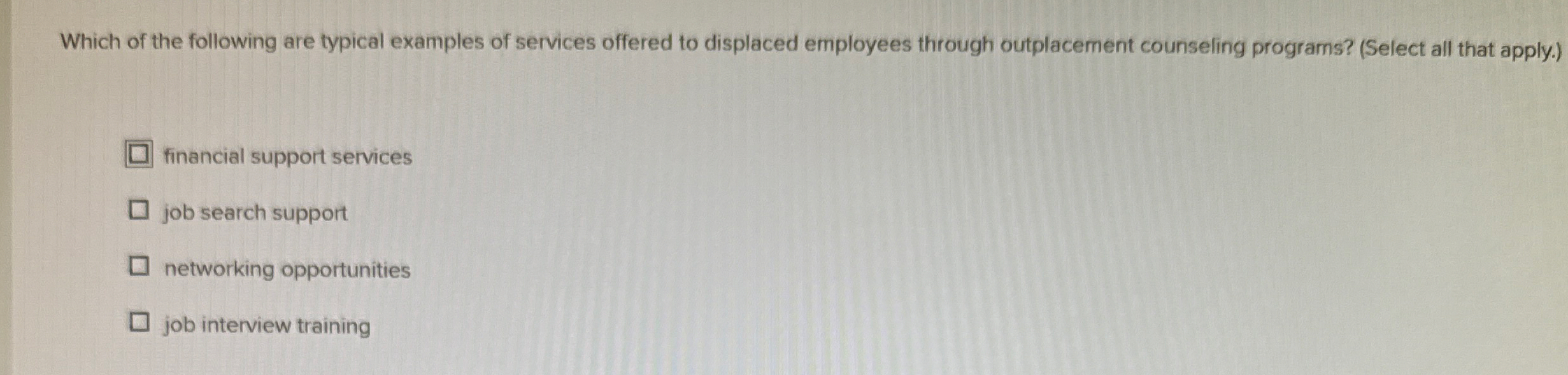 Which of the following are typical examples of