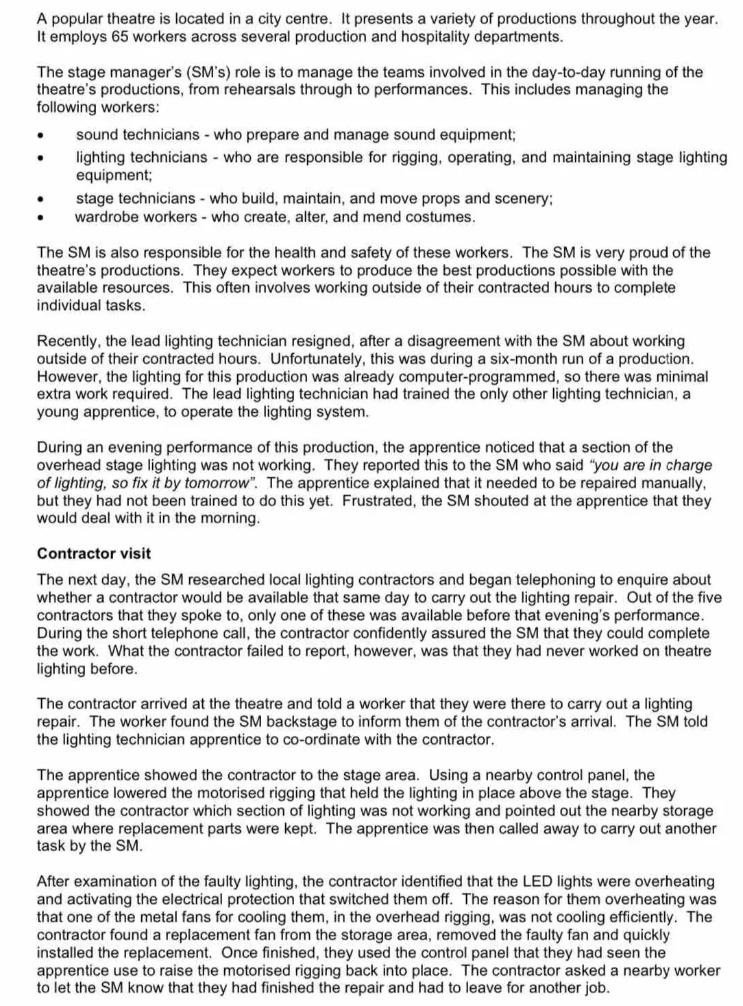 Please complete the task that are shared below