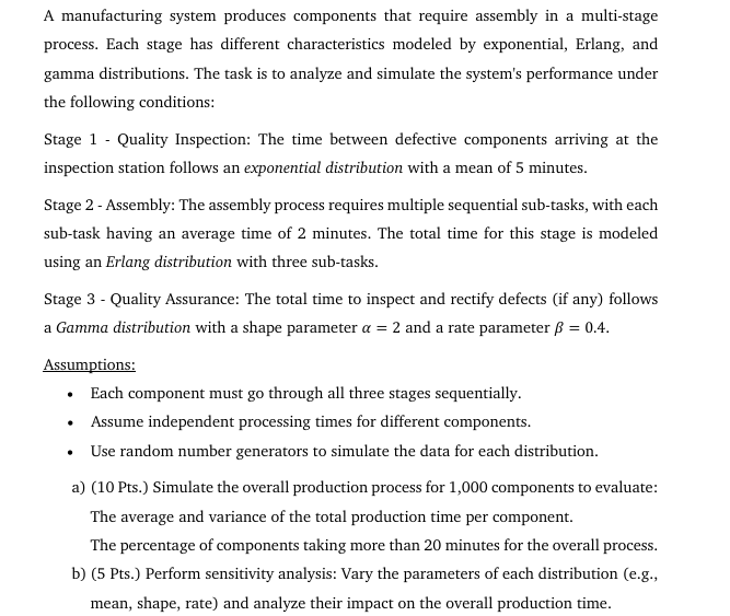 Question: Continuous Distribution - PYTHON