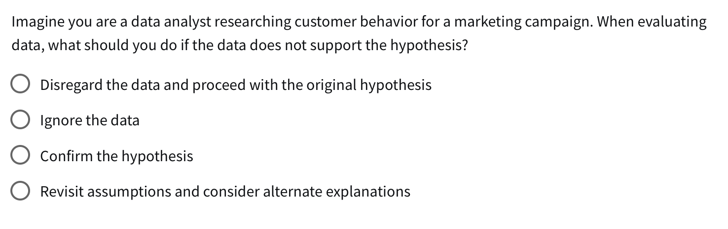 Imagine you are a data analyst researching