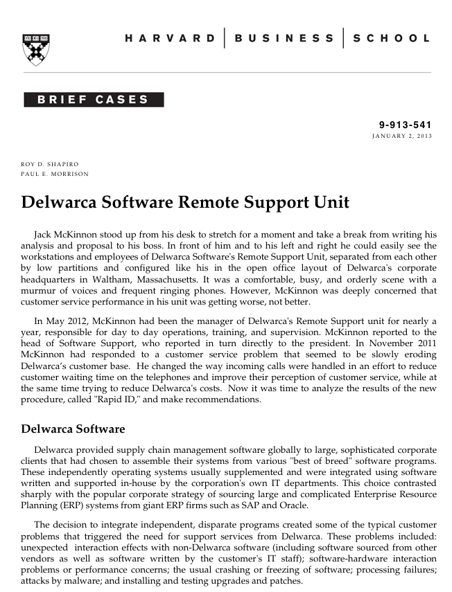 Based on the "Delwarca Software Remote Support