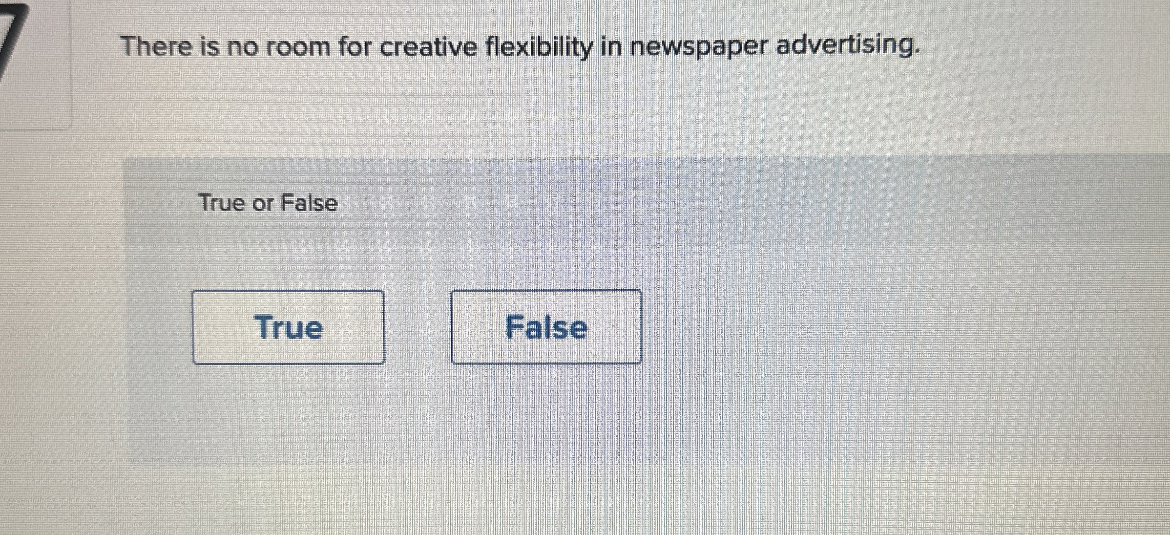 There is no room for creative flexibility in