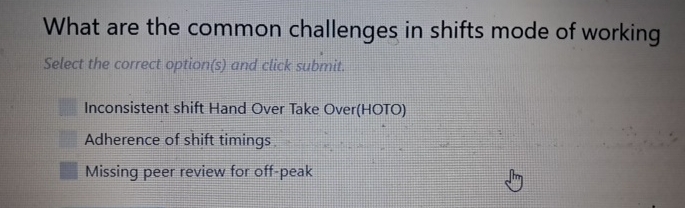 What are the common challenges in shifts mode of