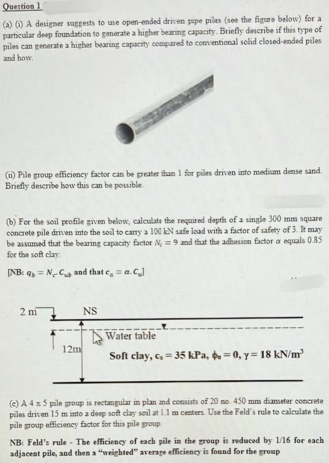 Queation 1 ( a ) ( i ) A designer suggents to use