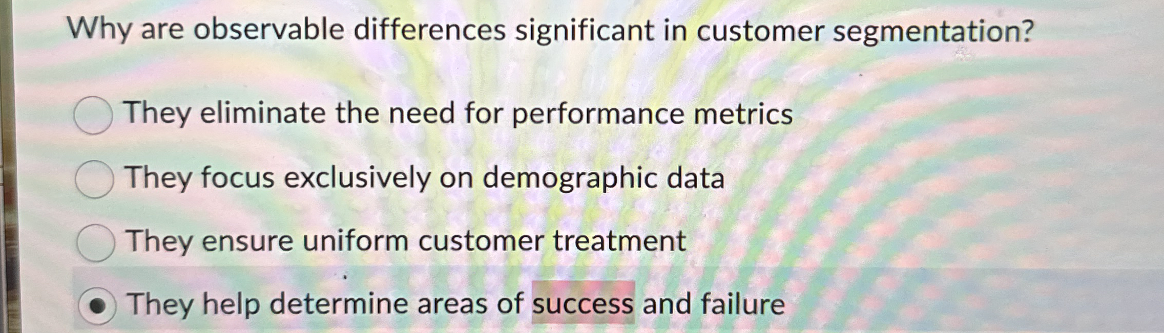 Why are observable differences significant in