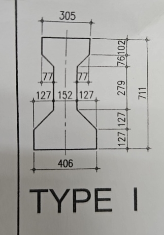 compute for centroid from bottom of this aashto