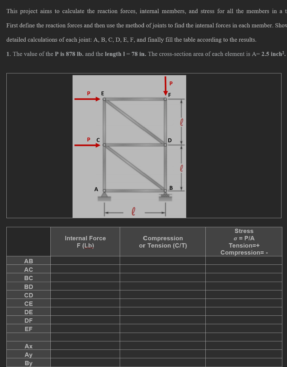This project aims to calculate the reaction