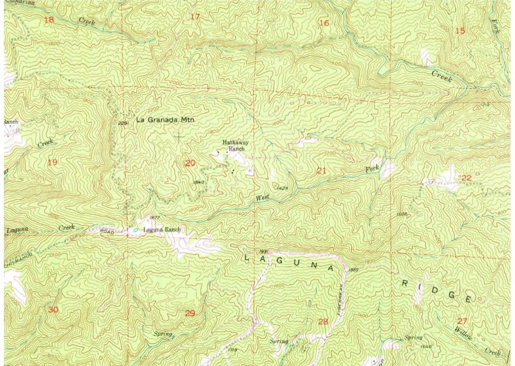 Use the map on page 2 below to delineate the