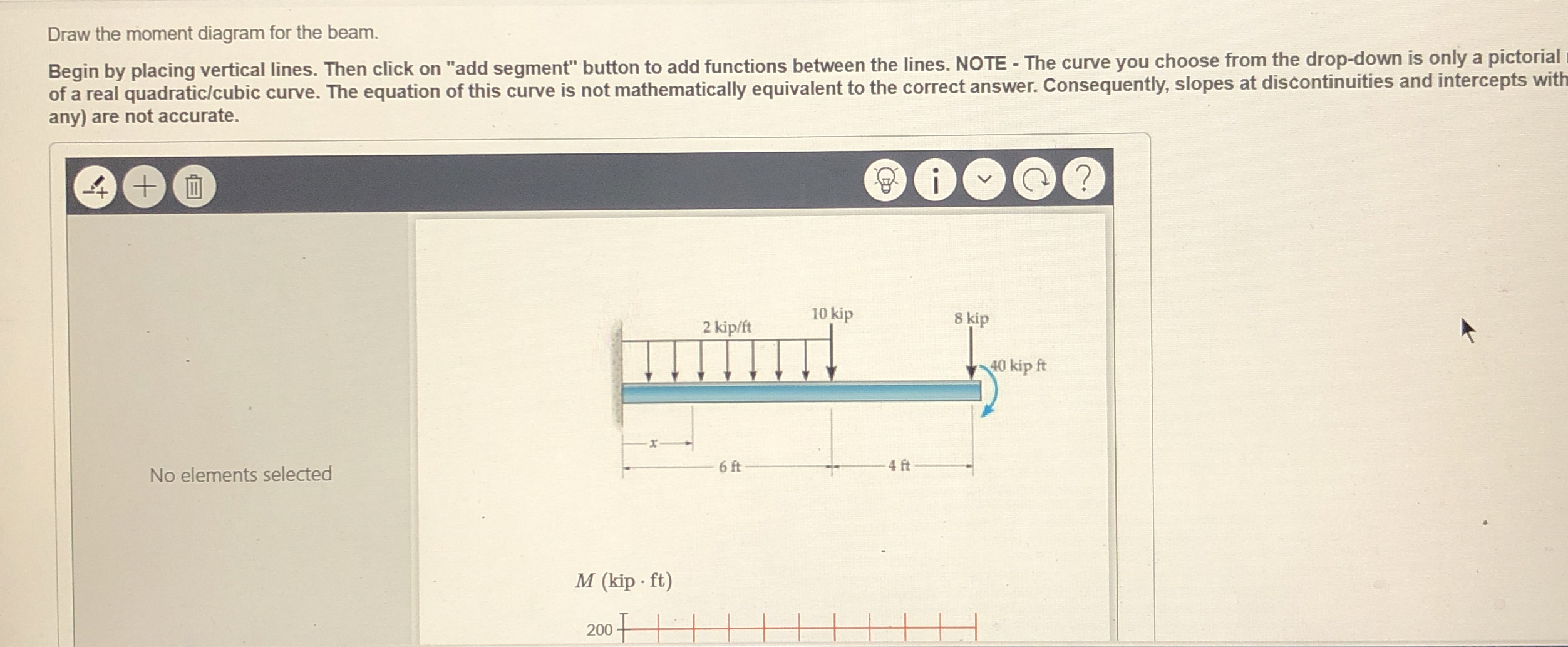 Begin by placing vertical lines. Then click on