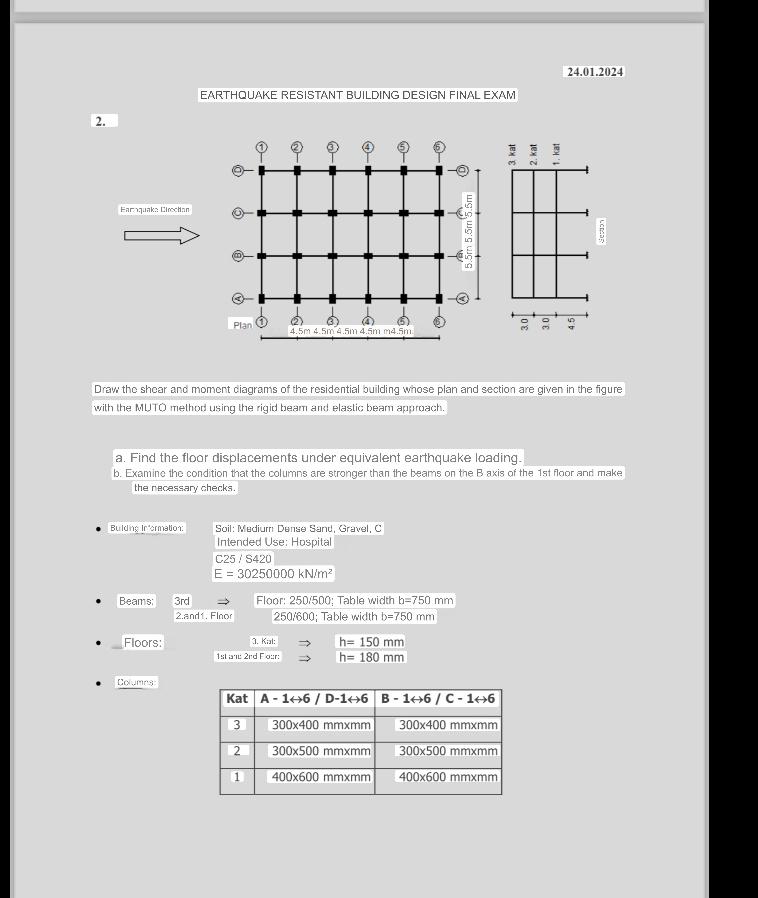2 4 . 0 1 . 2 0 2 4 EARTHQUAKE RESISTANT BUILDING