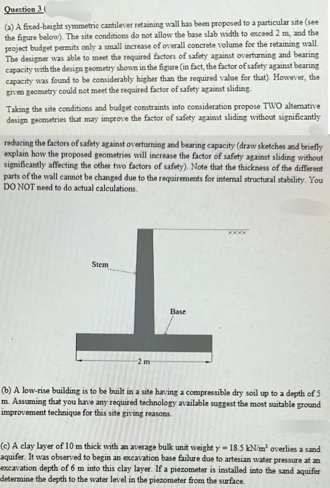 desip geometries that may improve the factor of