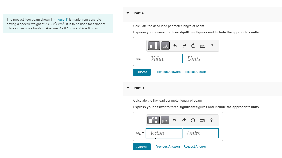 The precast floor beam shown in ( Figure 1 ) is