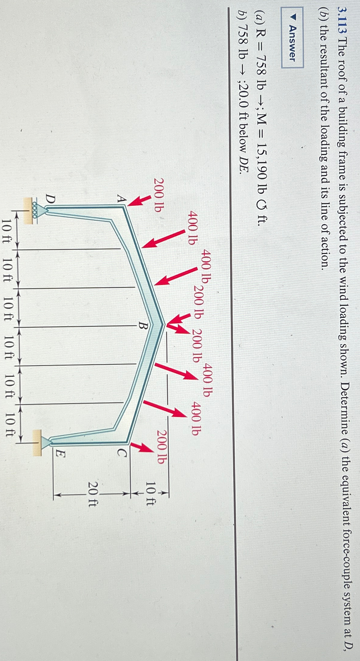 Please solve for A , answer is provided, please