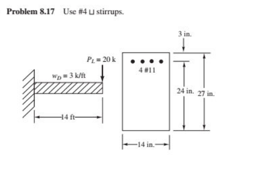 Please show each step for selecting the stirrup