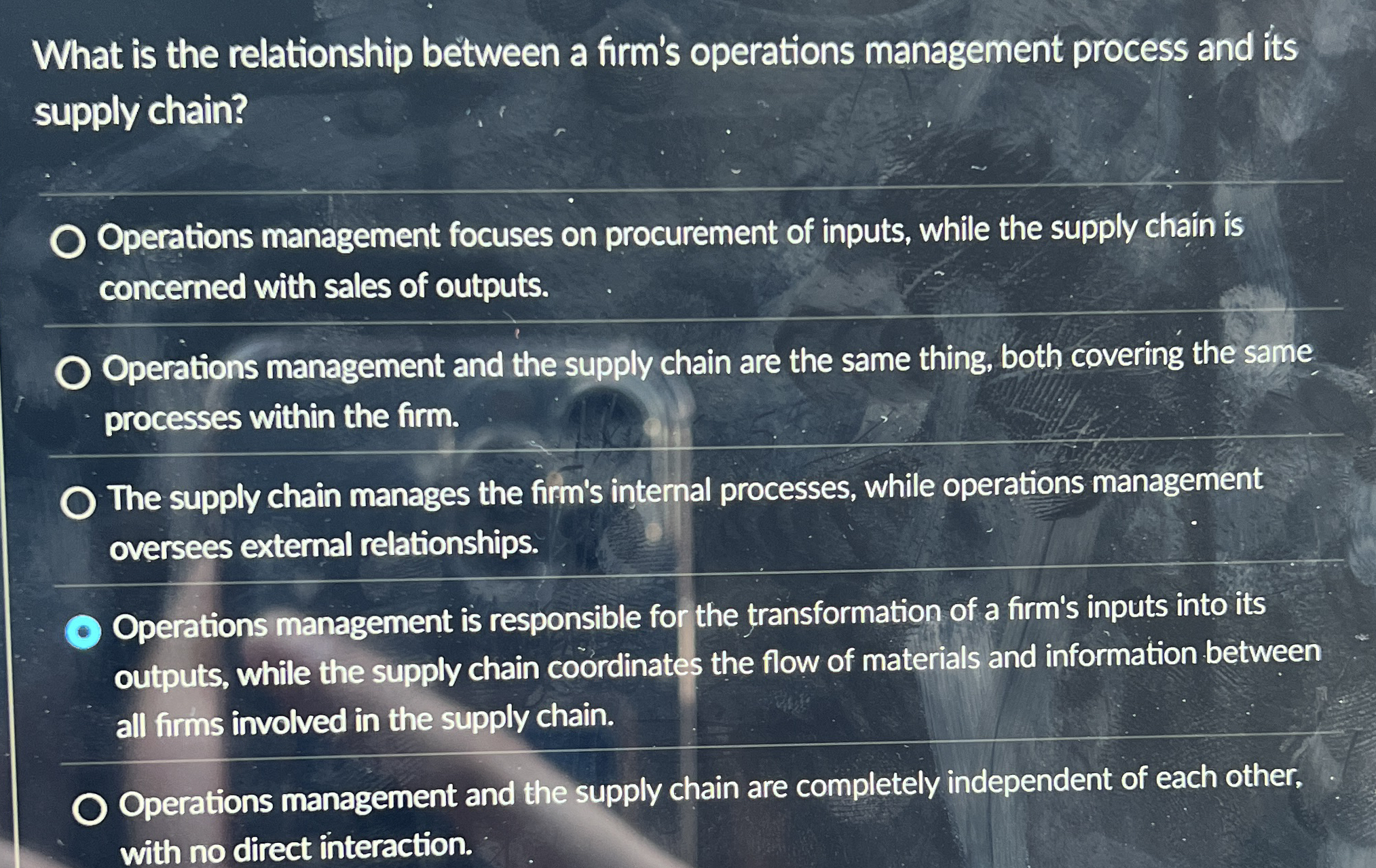 What is the relationship between a firm's