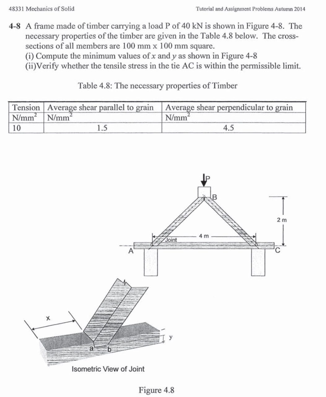 4 8 3 3 1 Mechanics of Solid Tutorial and