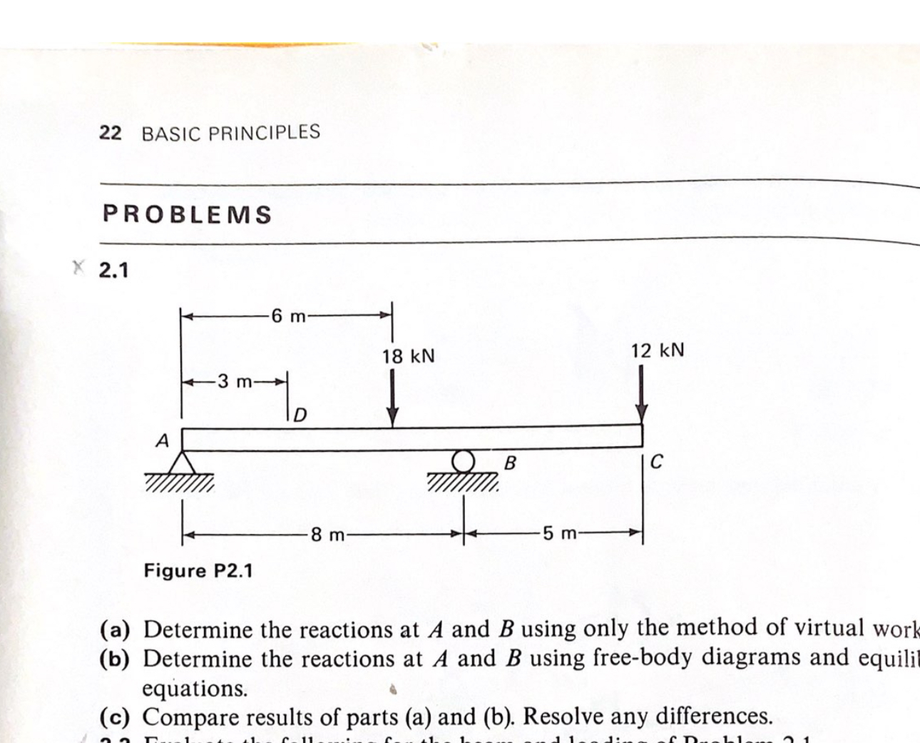 2 2 BASIC PRINCIPLES PROBLEMS 2 . 1 ( a )