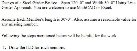 Draw the Influence Line Diagram for each member.