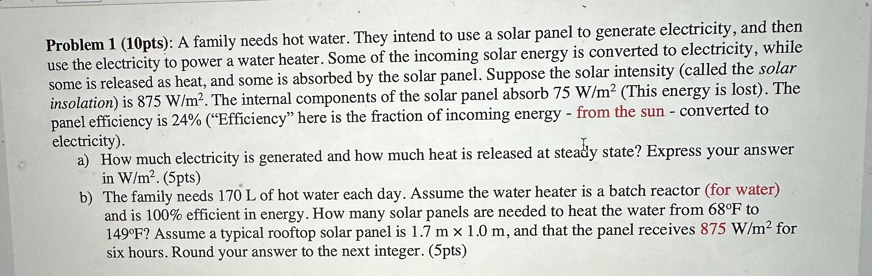 For full marks you must . . . Include a