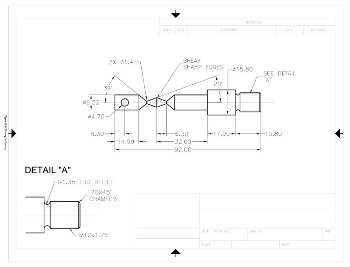 Create drawing in model and layout per