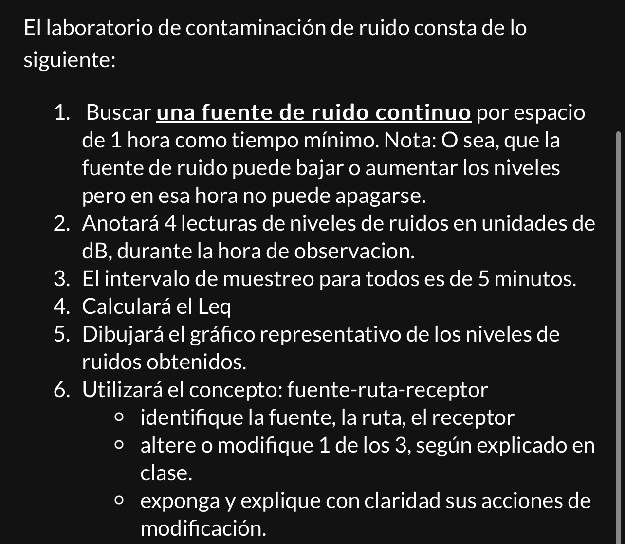 Lecturas : 1 - 3 8 2 - 4 5 3 - 6 0 4 - 6 8 Fuente