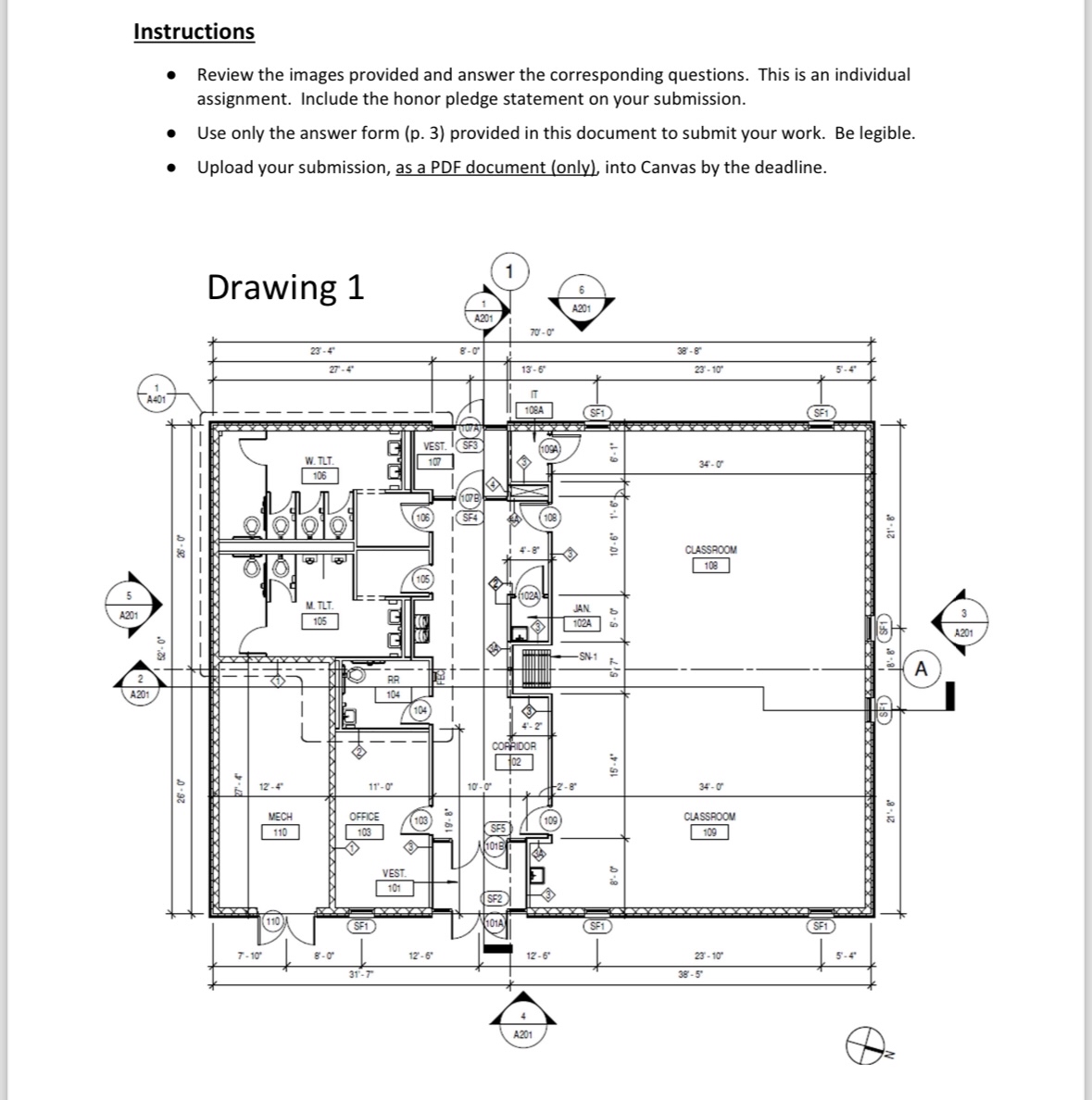 Instructions Review the images provided and