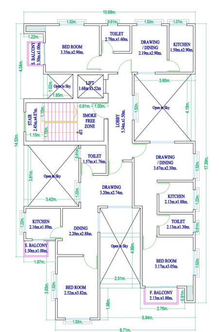 Please Provide Column And Beam Layout of this