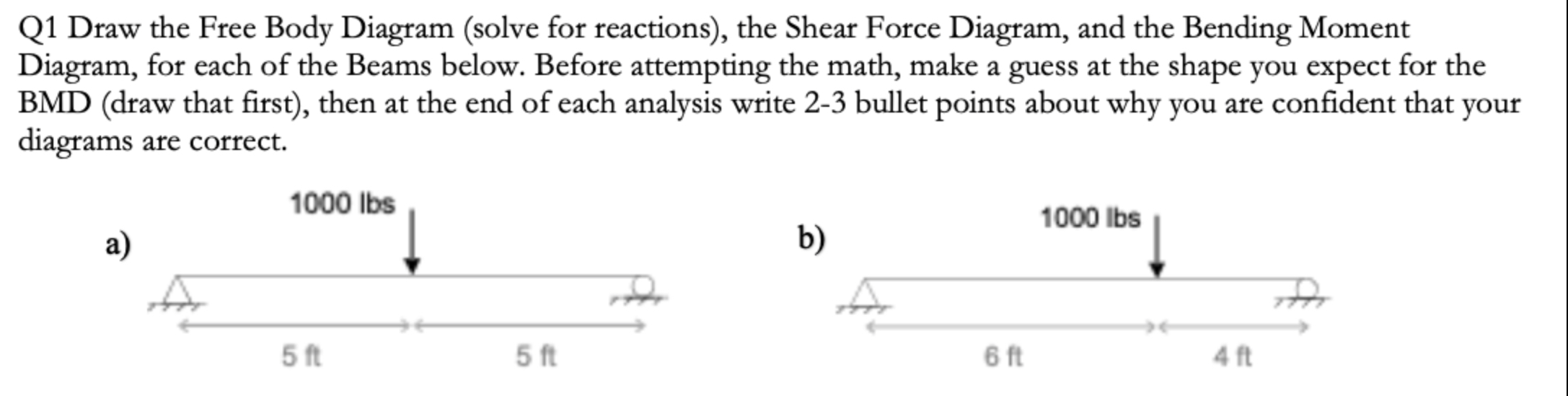 Please solve for a and b , results must include