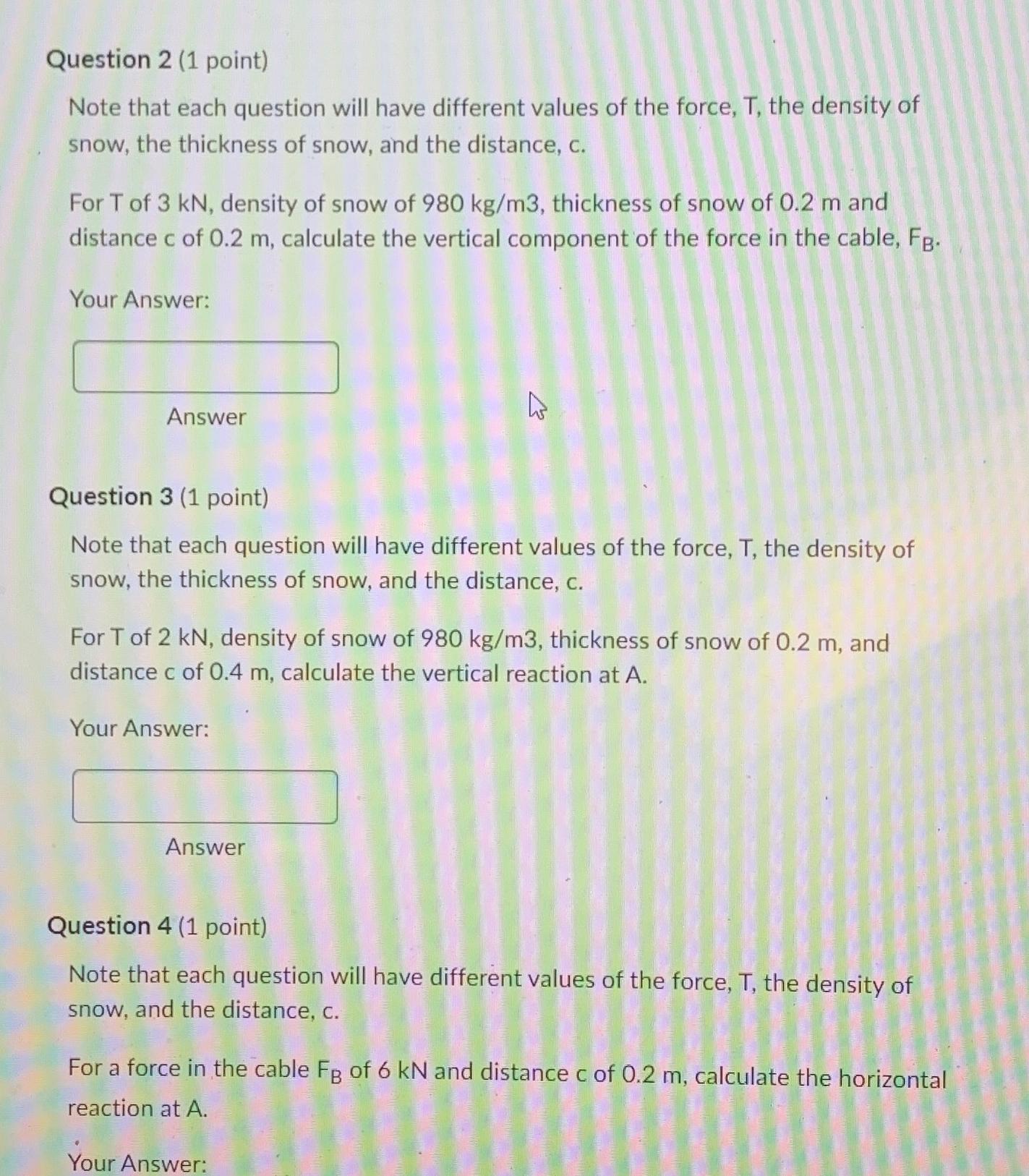 Figure 1 . Cables ( yellow lines ) supporting the