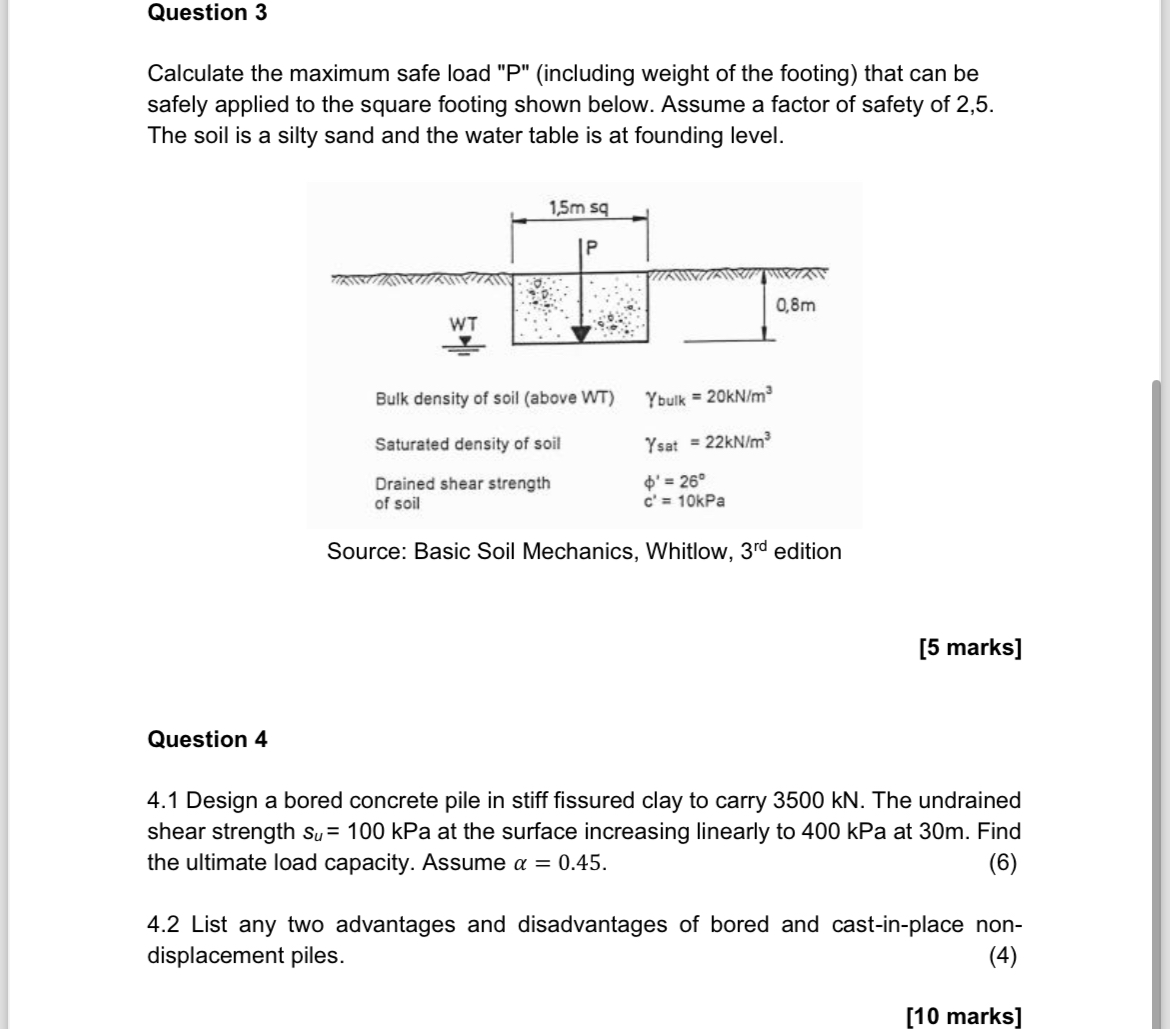 A residential block will be constructed on a clay