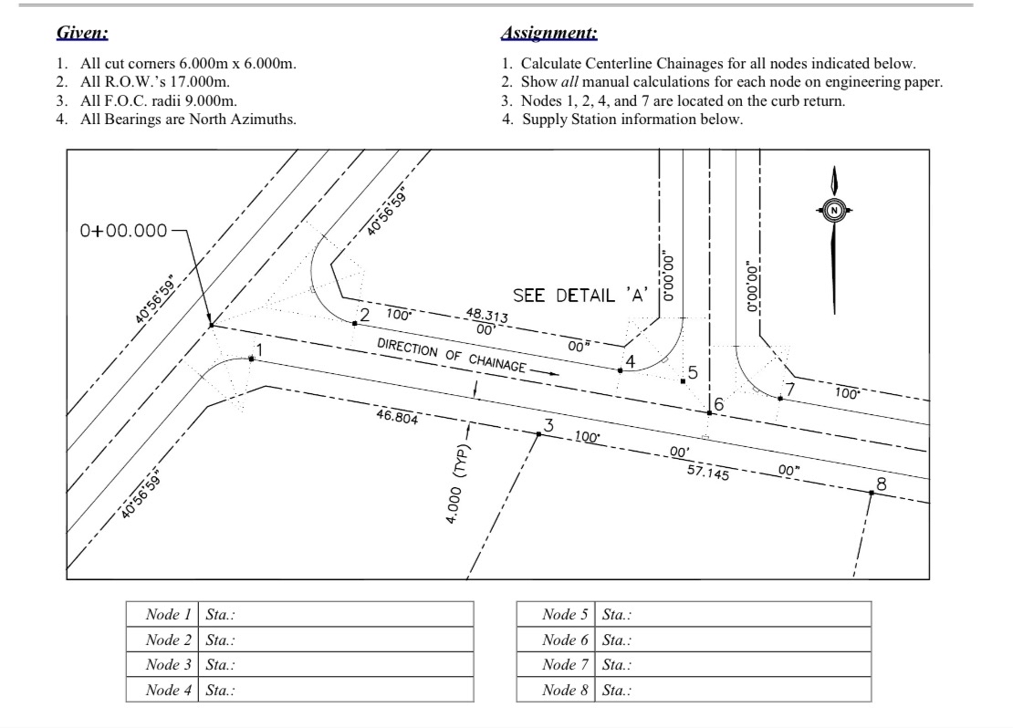 Given: All cut corners 6 . 0 0 0 m 6 . 0 0 0 m .