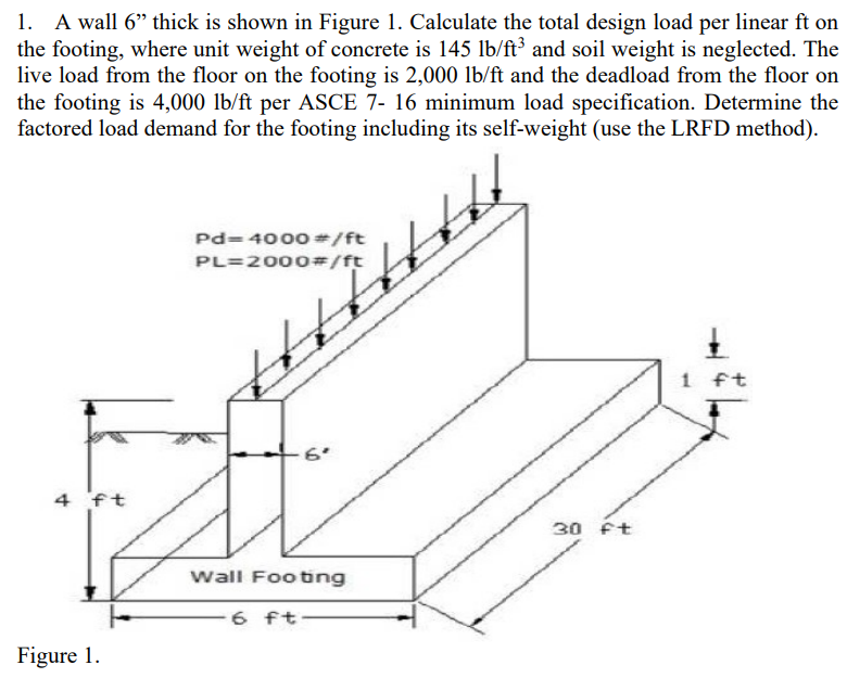 A wall 6 " thick is shown in Figure 1 . Calculate
