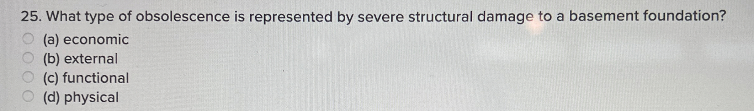 What type of obsolescence is represented by